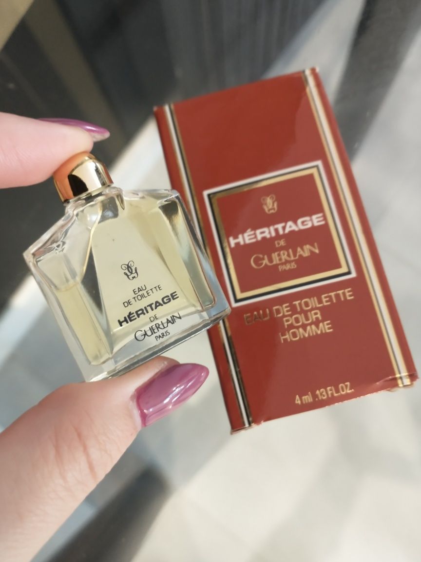 Nowe perfumy miniatura Guerlain Heritage 4 ml