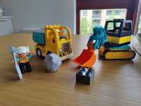 LEGO 10931 DUPLO Ciężarówka i koparka gąsienicowa