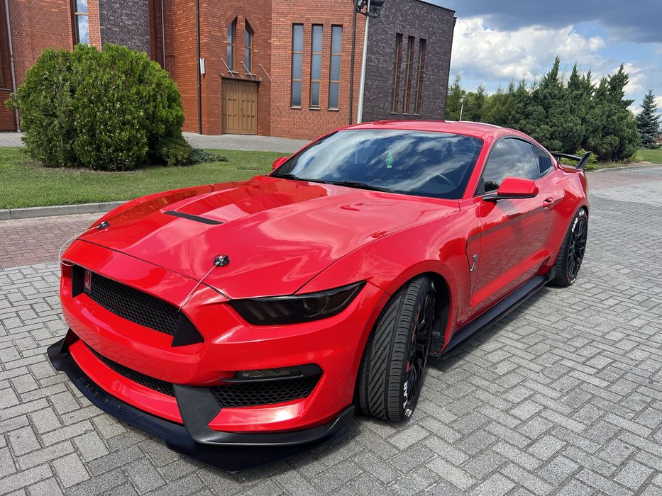 Ford Mustang Gt 2017 r 5,0 Body Gt 350 Borla Atack Race Red
