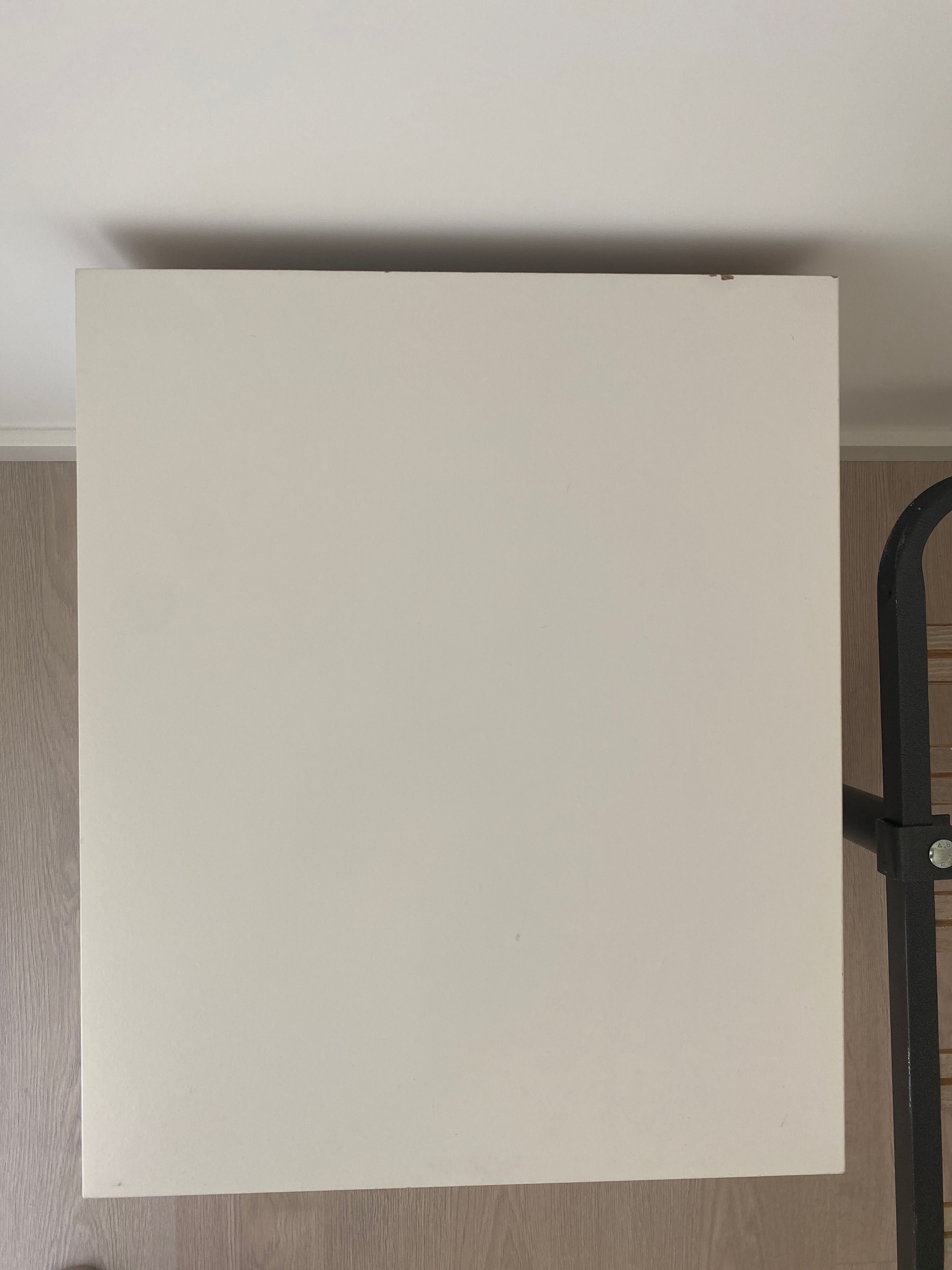 2 mesas cabeceira Ikea kullen branco