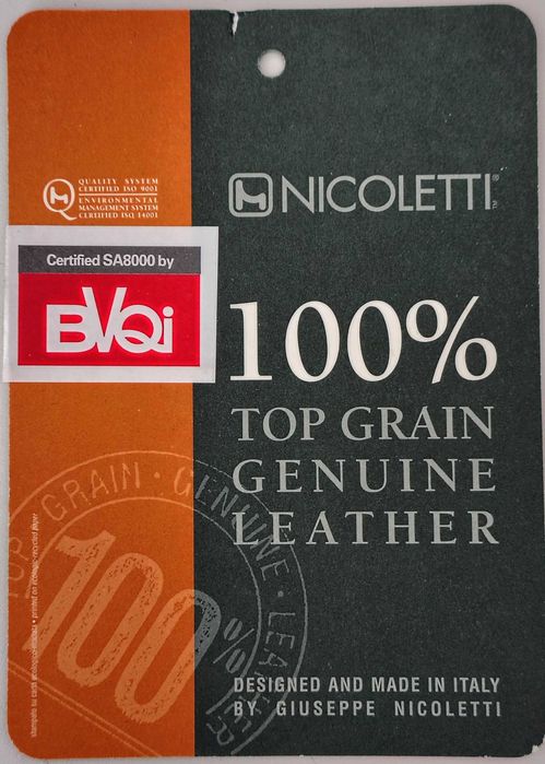 Kanapy Włoskie Nicoletti Skóra Kremowe 2 + 3 Używane Stan bardzo dobry