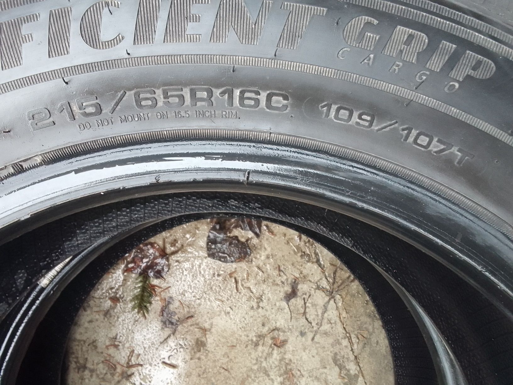 2 Opony letnie 215/65r16C GOODYEAR 2023r 6mm