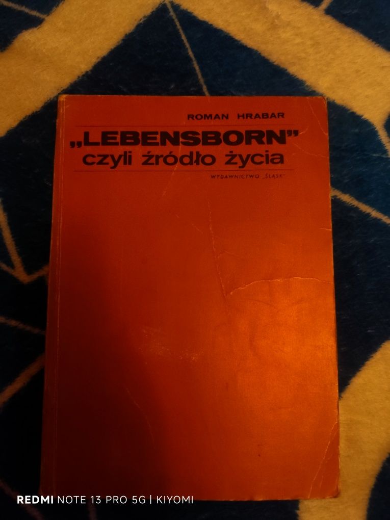 Lebensborn czyli źródło życia. Roman Hrabar wydanie 1  1975