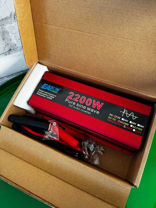 Інвертор Easun 2200W Чиста синусоїда