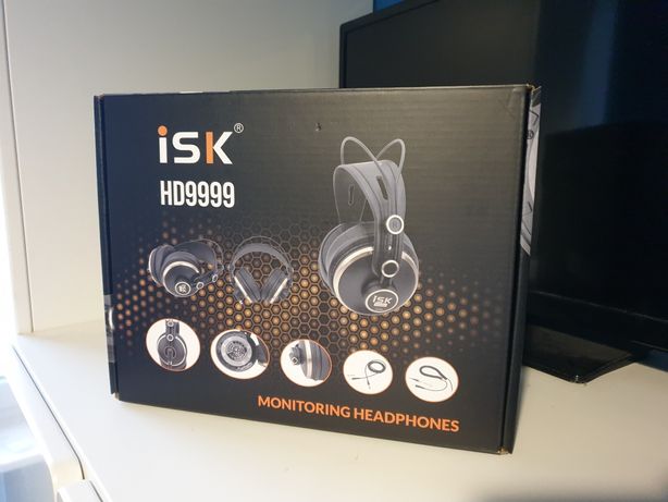 Słuchawki ISK HD9999 Nowe, gwarancja dwa lata