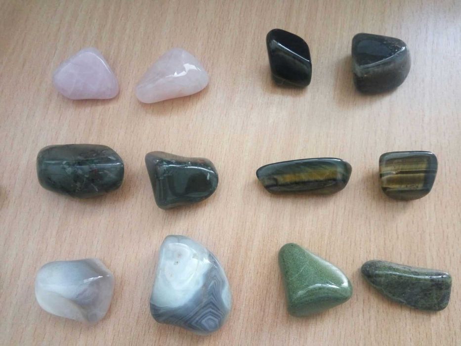 Коллекция камней галтовка