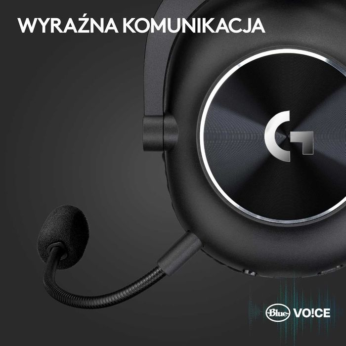 Słuchawki Logitech G PRO X 2 LIGHTSPEED, bezprzewodowe
