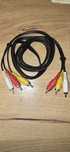 Kabel audio video AV RCA x3  męski