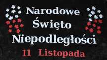 dekoracja papierowa 11 Listopada Święto Niepodległości gazetka szkolna