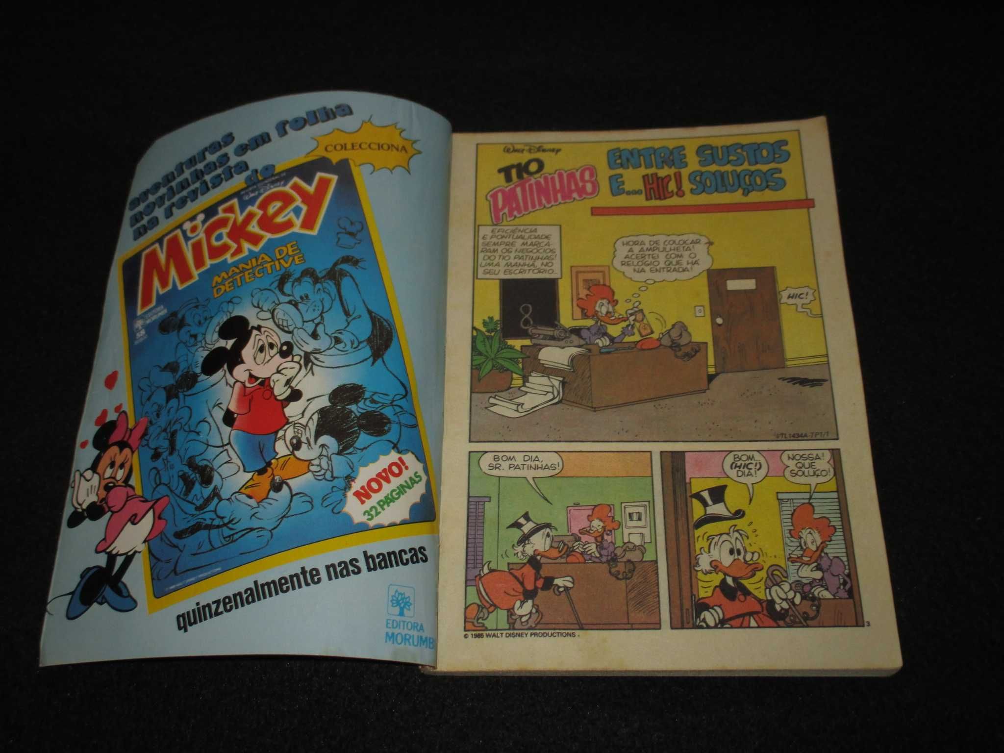 Livros BD Tio Patinhas Disney Morumbi PT Vintage