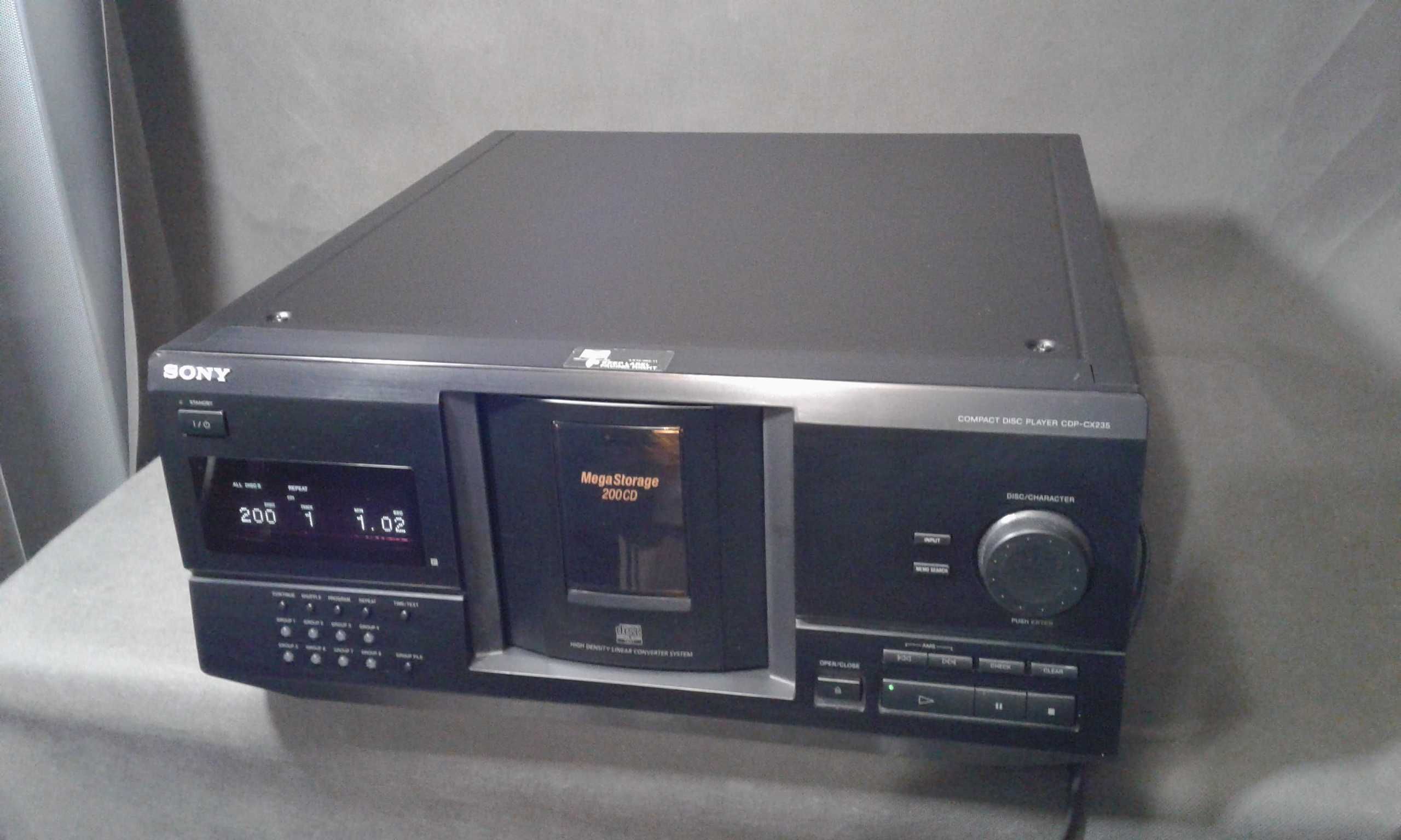SONY CDP-CX235,odtwarzacz cd