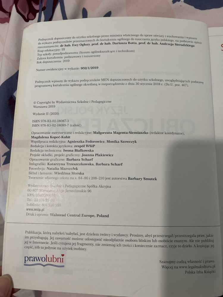 Oblicza epok 1.1 zakres podstawowy i rozszerzony