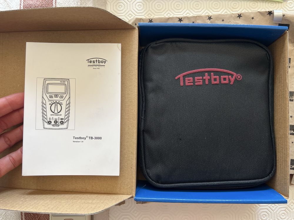 Digital multimetro TB 3000 Test boy com garantia