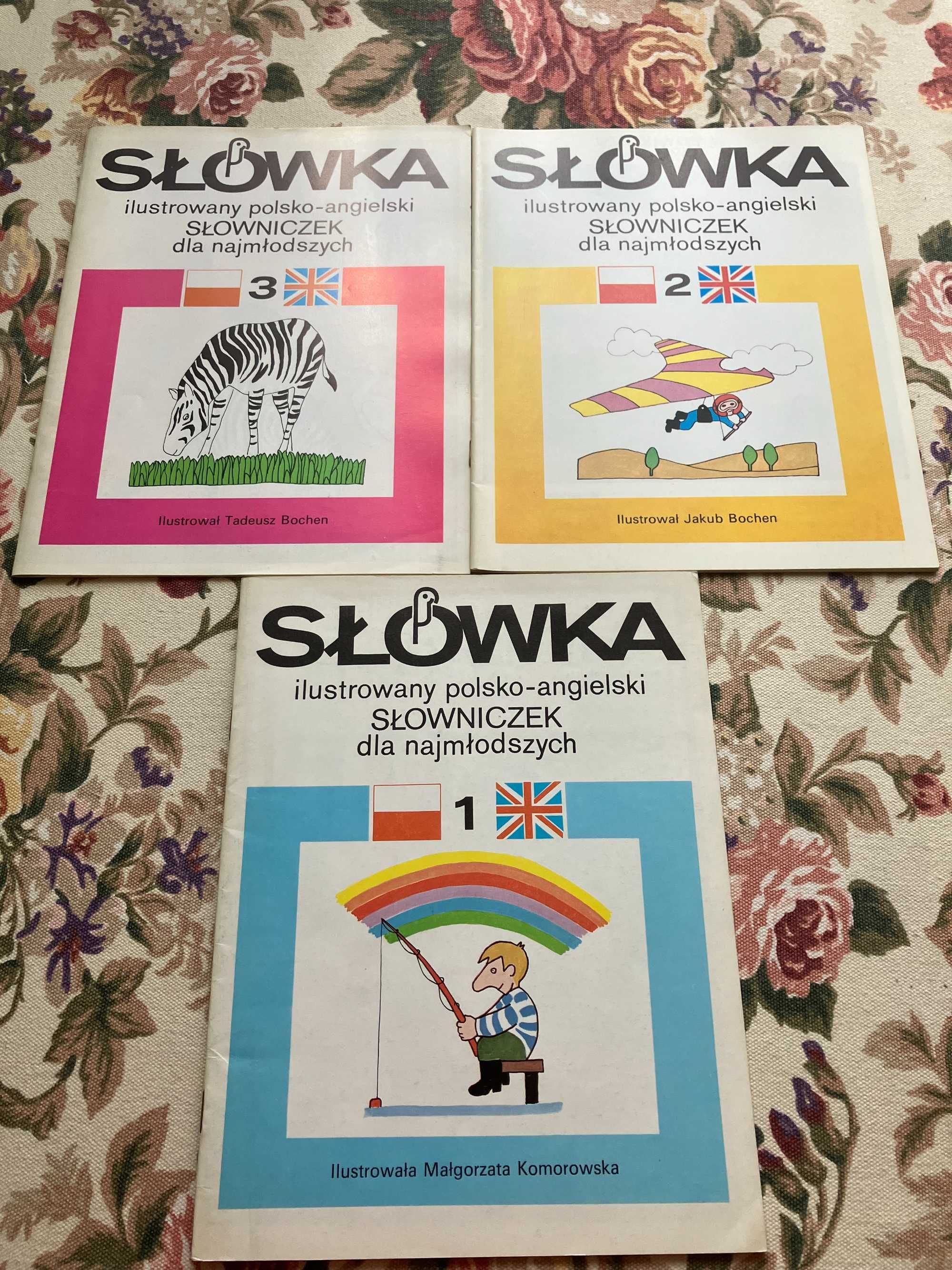 SŁÓWKA-ilustrowany słownik pol-ang dla najmłodszych