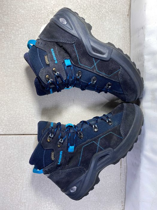 lowa kody 3 gtx mid gore-tex детские термо ботинки 34 р 21см оригинал