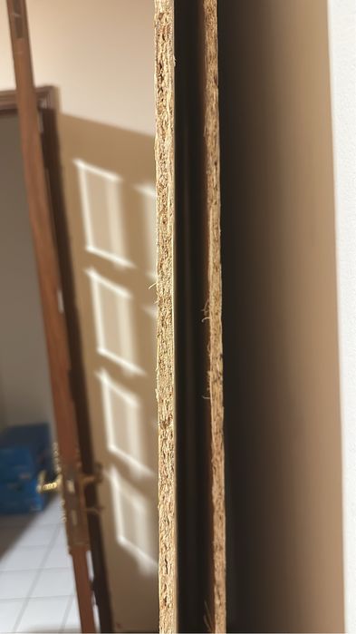 2 painéis OSB com estrutura de madeira, ótimo estado!