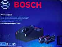 Nowa Ładowarka Bosch GAL 12V-40+2xGBA 12V 2.0Ah Professional 2 akumula