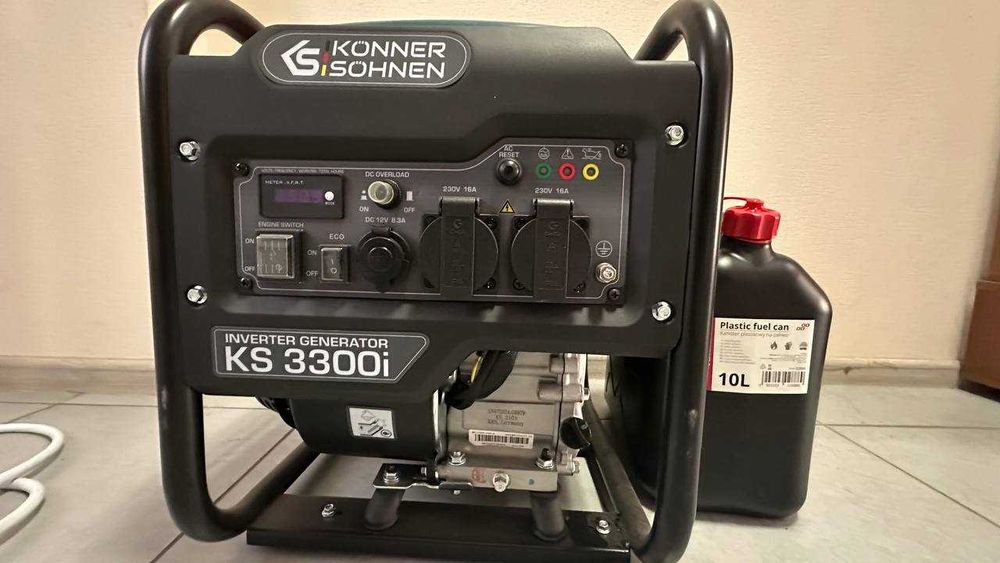 Інверторний генератор Konner&Sohnen KS3300i + Доповнення(Запуск 1 раз)