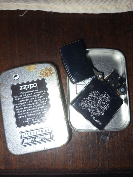 Isqueiro zippo Harley SURVIVORS NOVO edição limitada