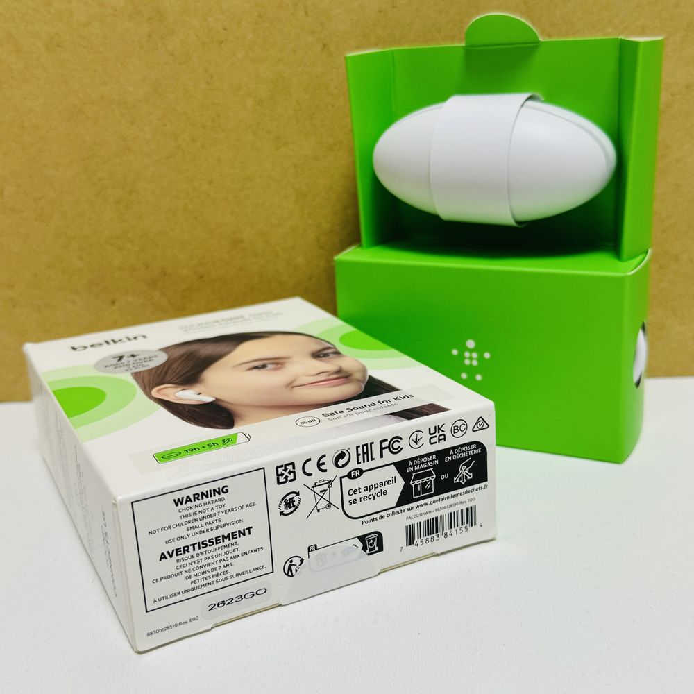 Нові Навушники Belkin Soundform Nano True Wireless White