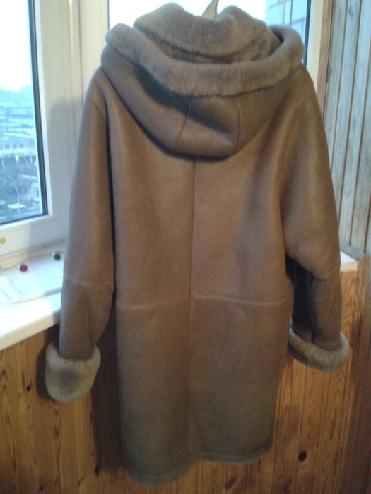 Итальянская женская дубленка из овчины