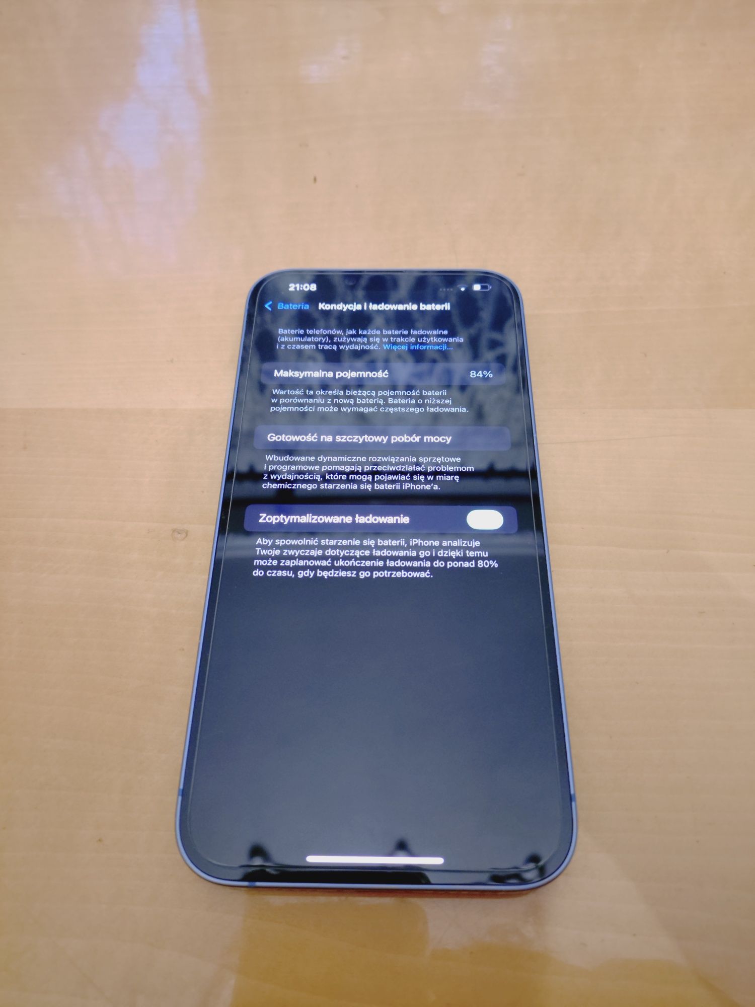 iPhone 14 plus niebieski
