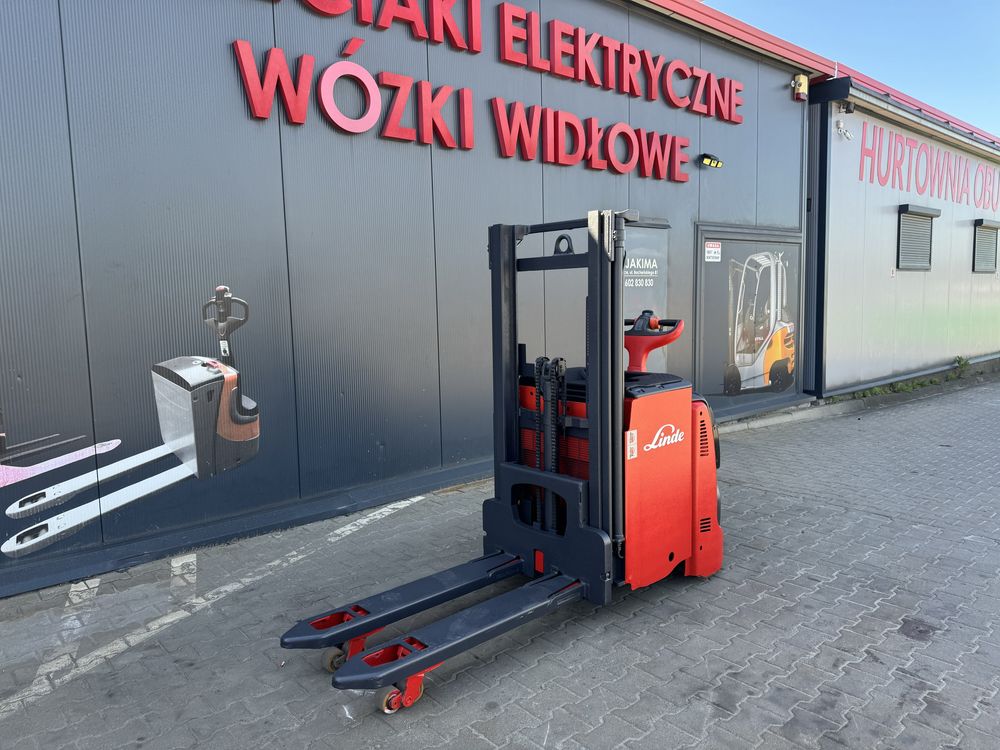 Paleciak elektryczny Linde L 12 L AP 250 cm 1200 kg wózek widlowy