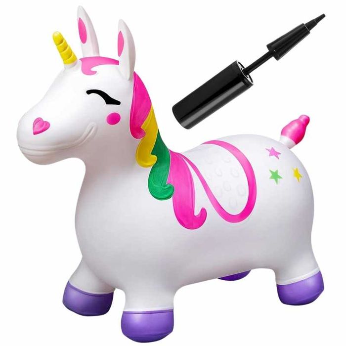 hopsek konik jednorożec do skakania