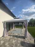 Pawilon ogrodowy  3x4m szary