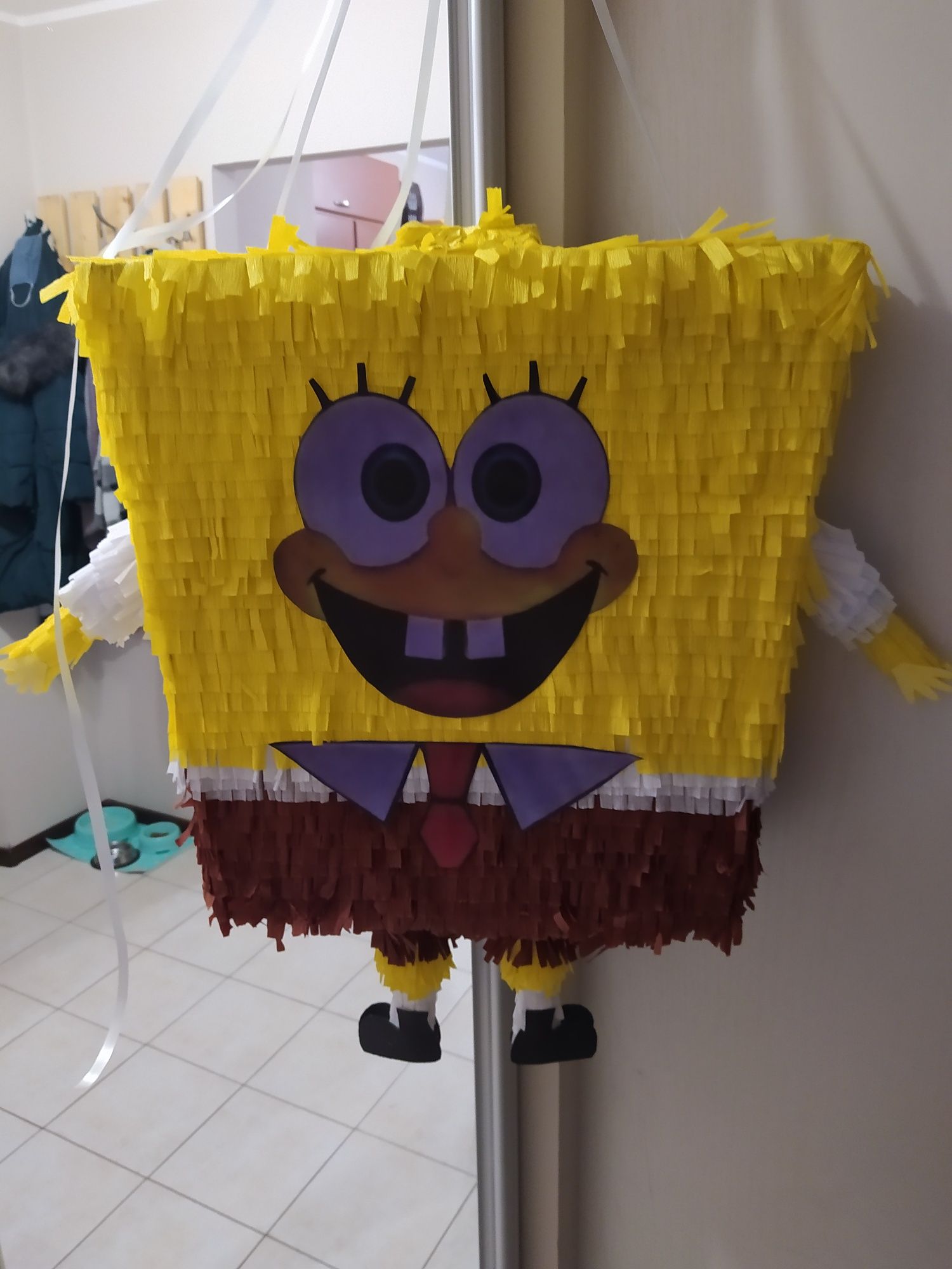 Piniaty Pikachu,  Spongebob, Ninja,