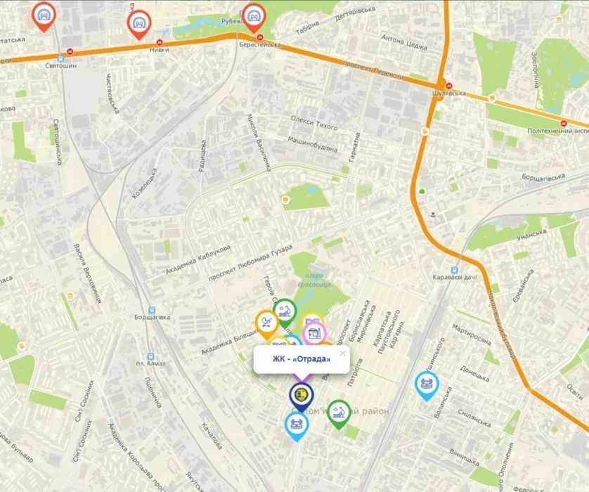 ЖК«Відрада», Київміськбуд, б.№5, пр-т Відрадний 93/2. Соломенський р-н