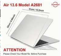 Przezroczyste etui do MacBooka Air 13,6" (model A2681)