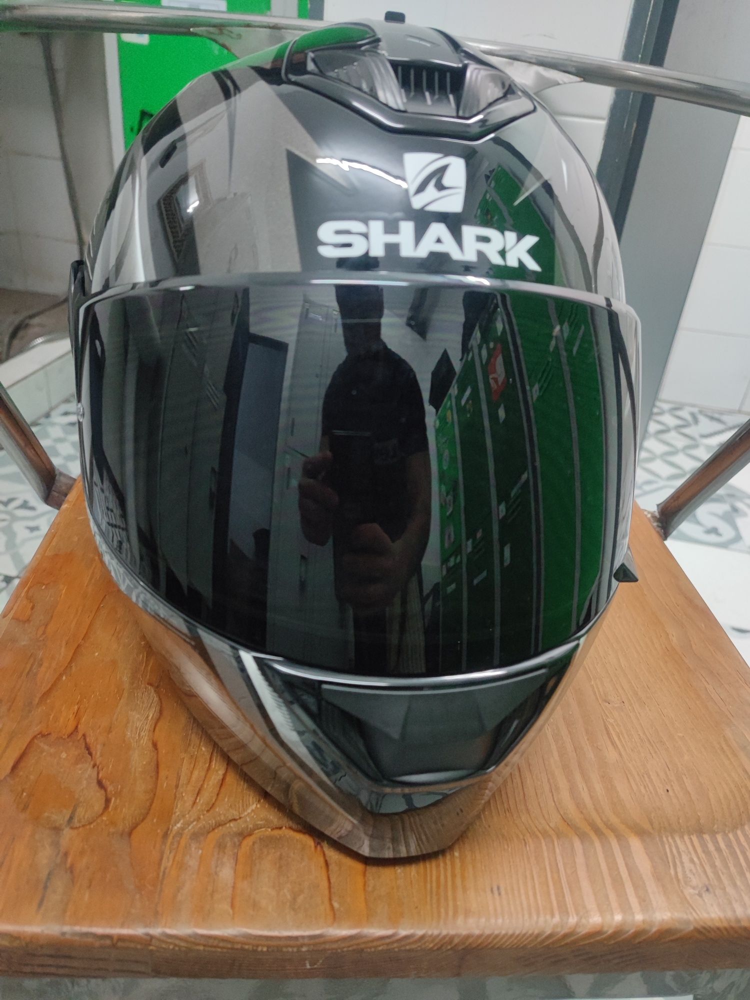 Capacete shark tamanho M