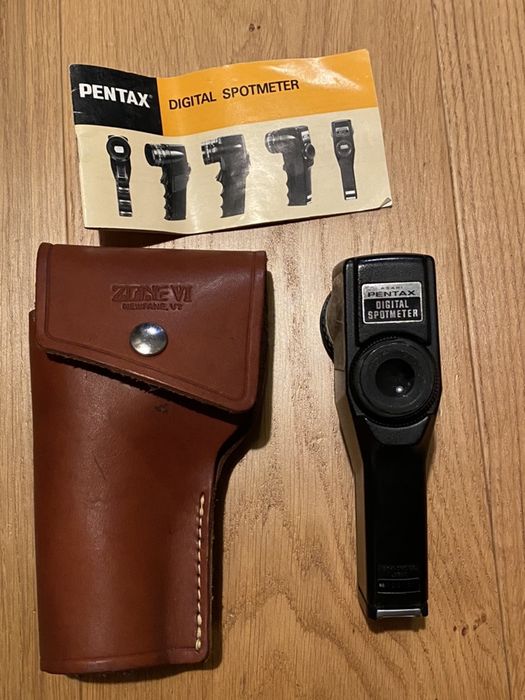 Pentax digital spotmeter