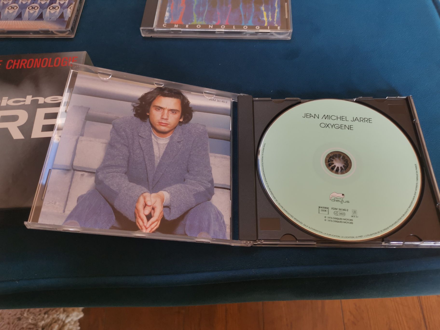Jean Michele Jarre zestaw 3 płyt Oxygen, Chronologie, Equinoxe
