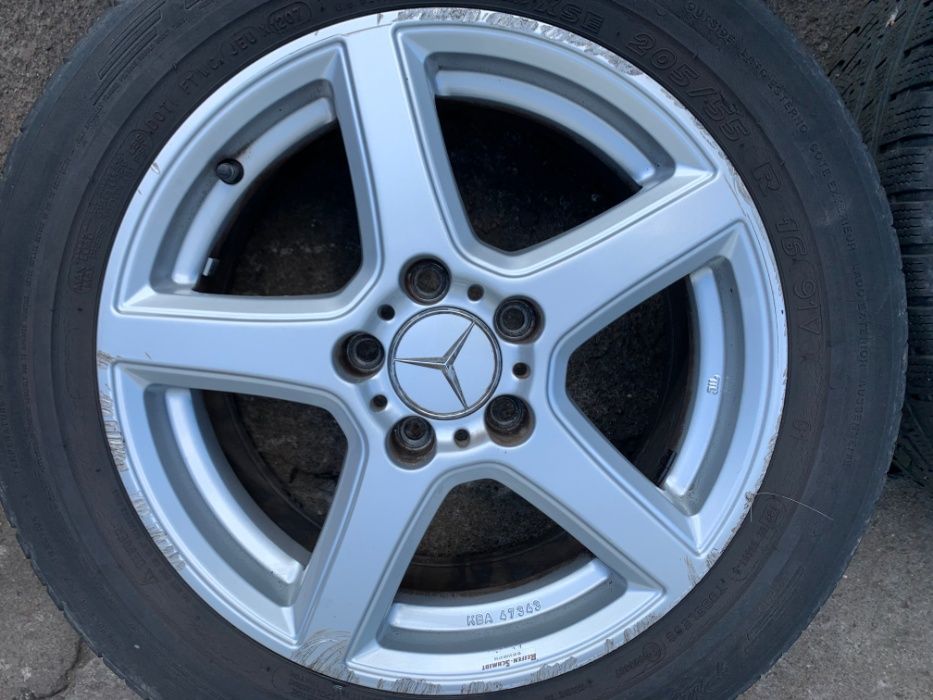 Mercedes B klasa W245 FELGI Aluminiowe 16 cali komplet części