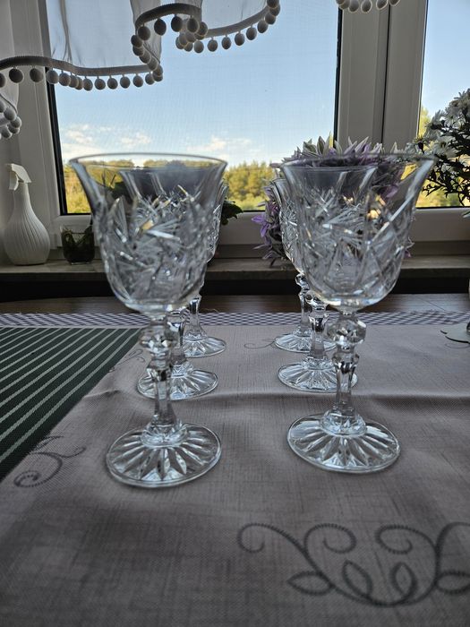 Zestaw 6 kieliszków do wina 170g z kryształu