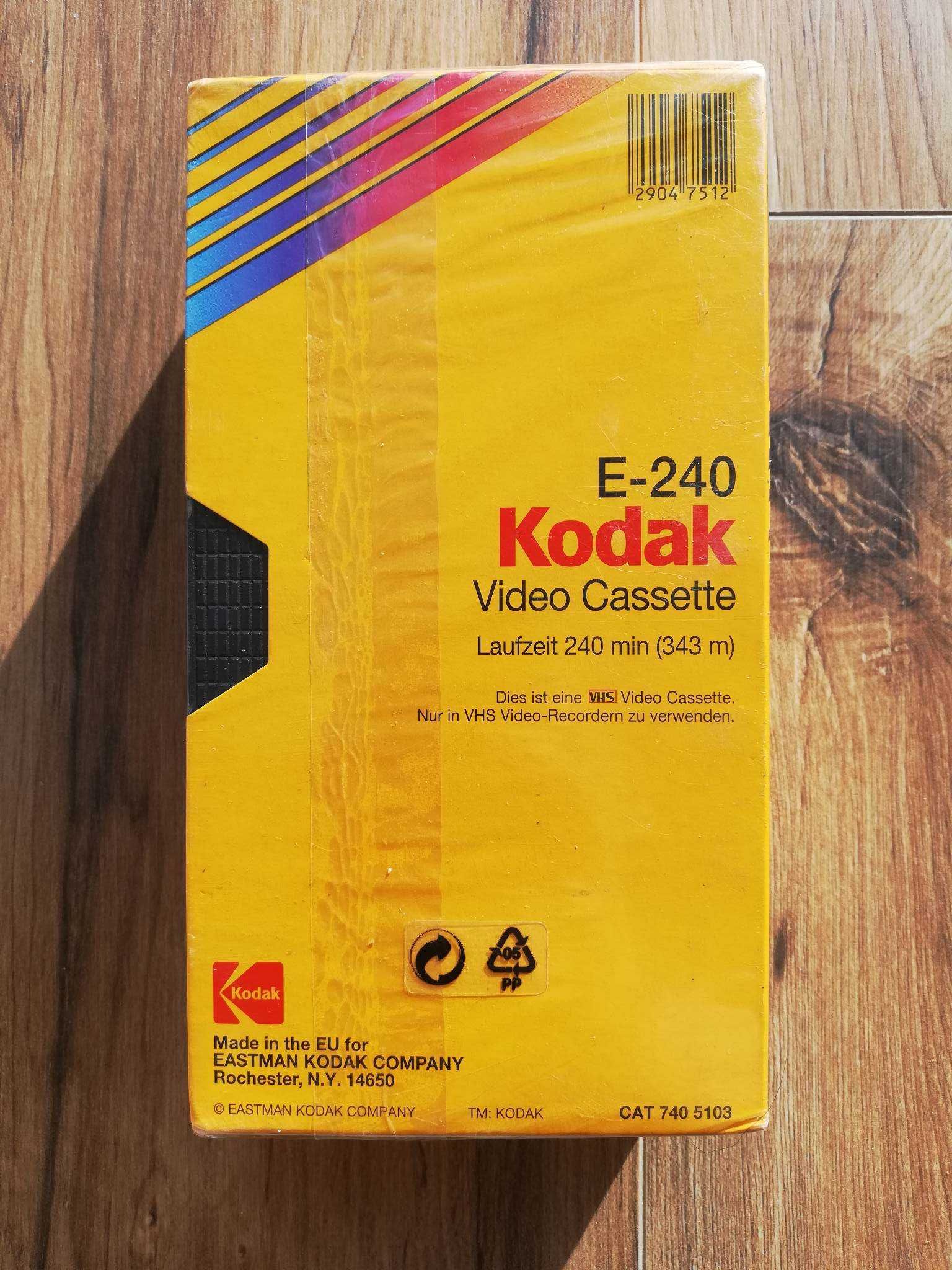 Kasety vhs KODAK