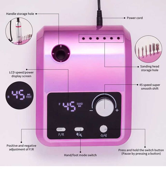 broca  pink  45mil rpm nova