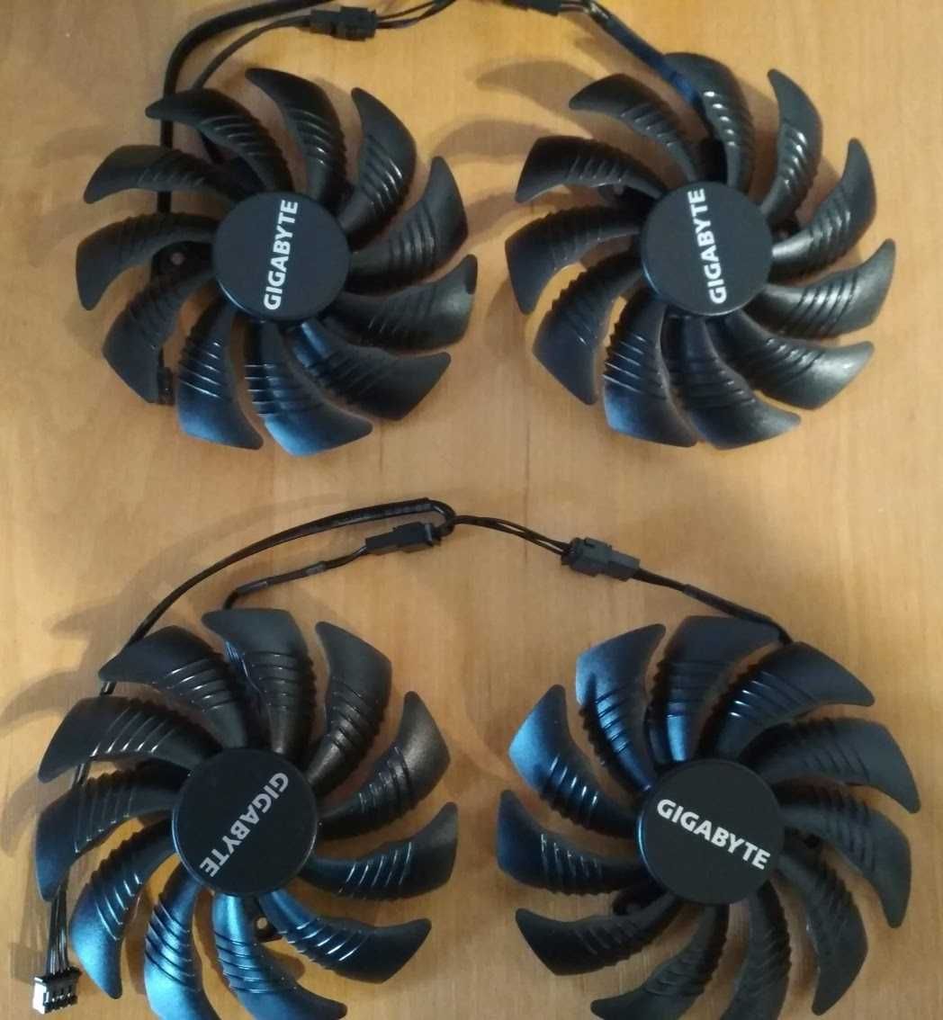 Вентилятор кулер 77 87 95mm Gigabyte PLD09210S12HH T129215SU t128010su