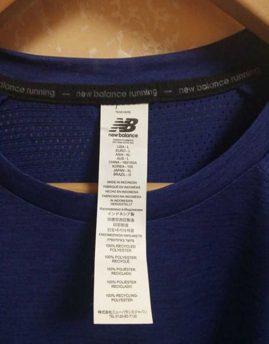 Футболка New Balance. Оригінал.Розмір L