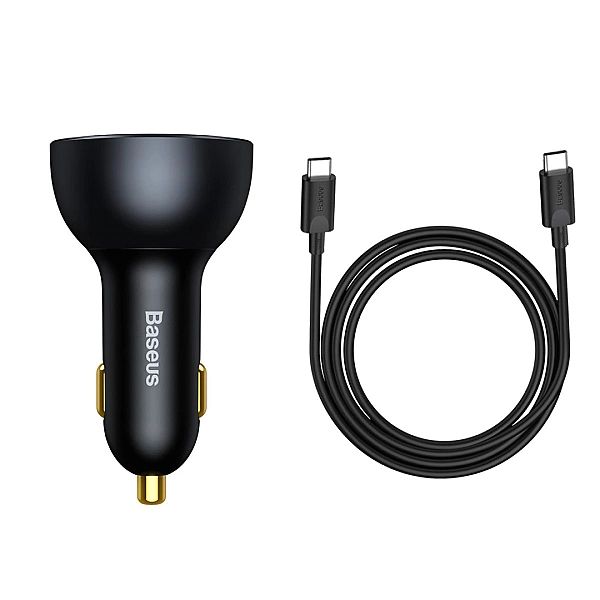 Baseus szybka ładowarka samochodowa USB / USB Typ C 160W PPS Quick Cha
