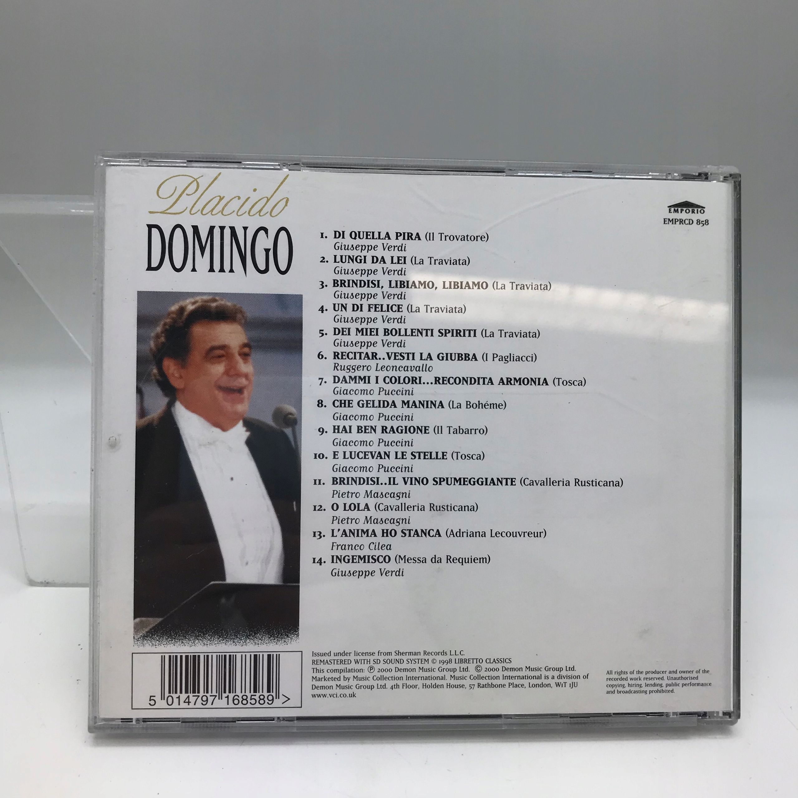 Cd - Placido Domingo - Placido Domingo