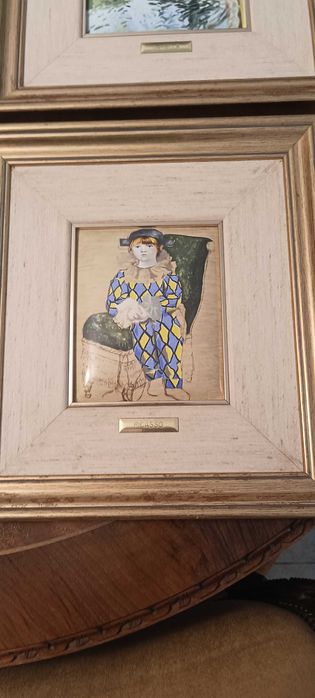 6 Quadros esmaltados da Galeria de arte El Greco