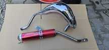 Uklad wydech am6 rieju mrt beta radical racing chrom turbokit yasuni