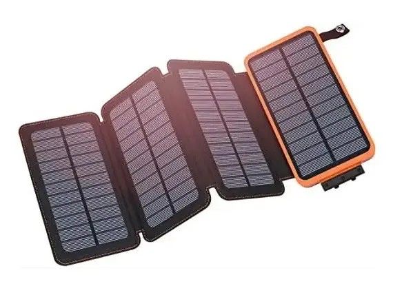 Портативное солнечное зарядное устройство Power Bank 25000mAh + Solare