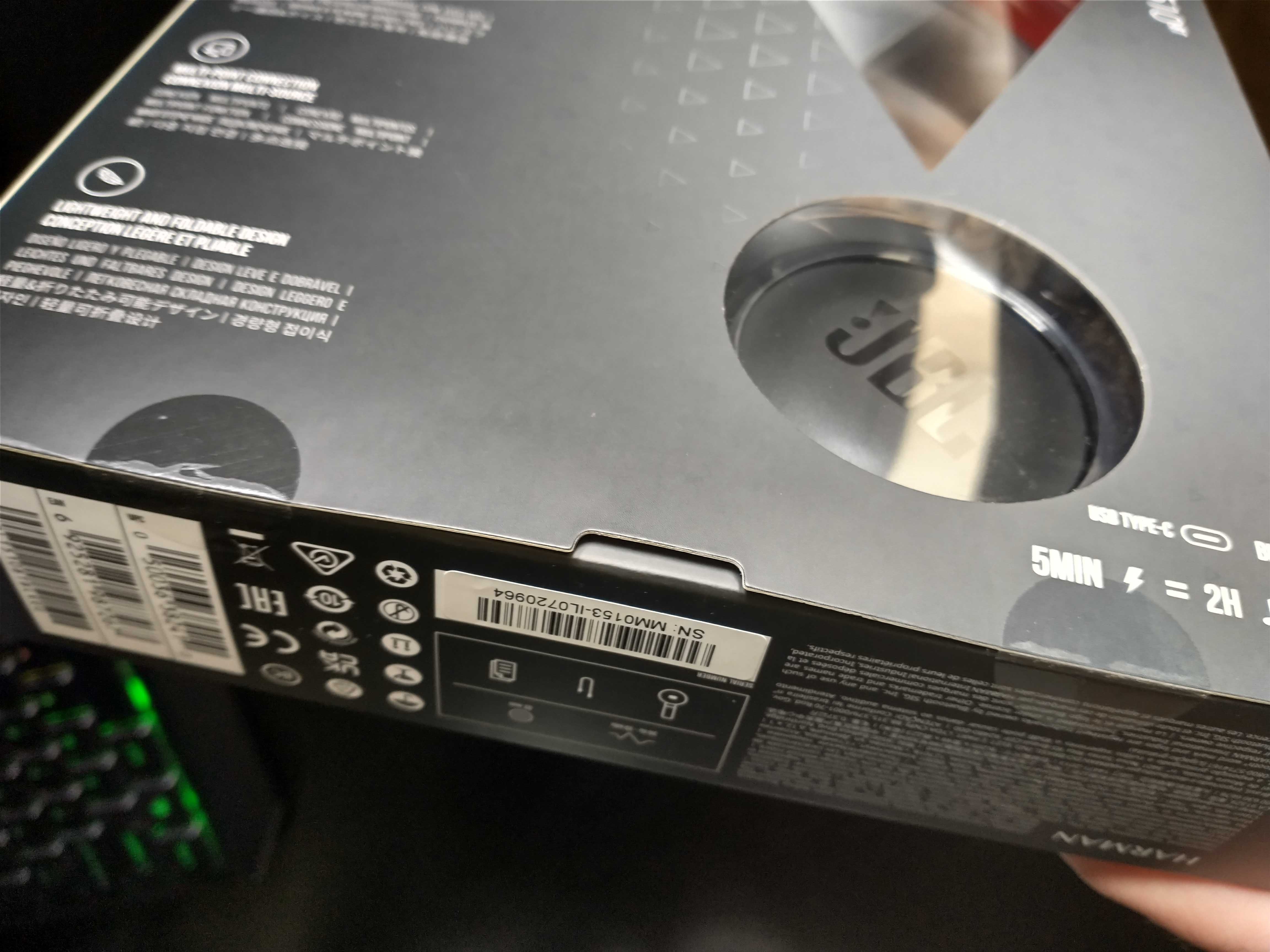 NOWE Słuchawki JBL Tune 510 BT Czarne Bluetooth