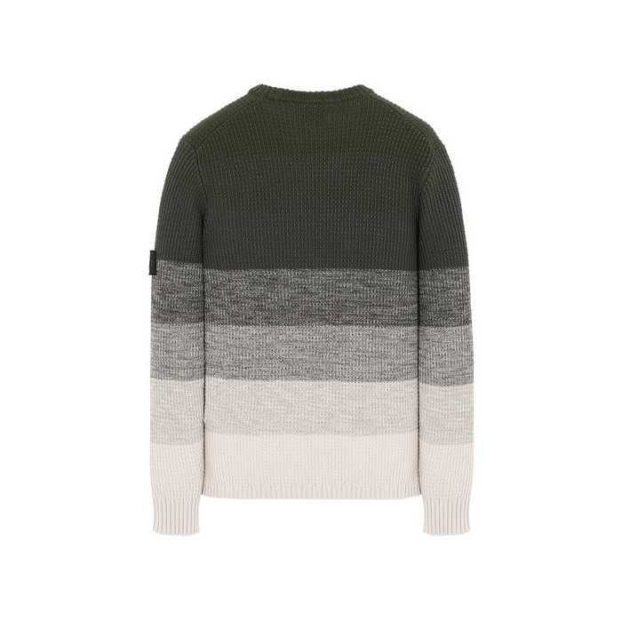 Светр STONE ISLAND 507A4 Gradient Knit Sweater Shadow Project Olive