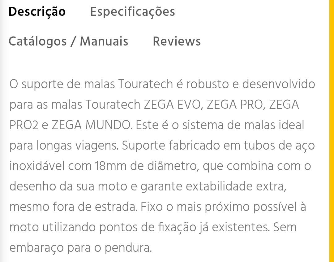 Suportes malas laterais touratech | KTM 790 890