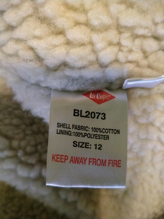 Брендовая джинсовая куртка Lee Cooper